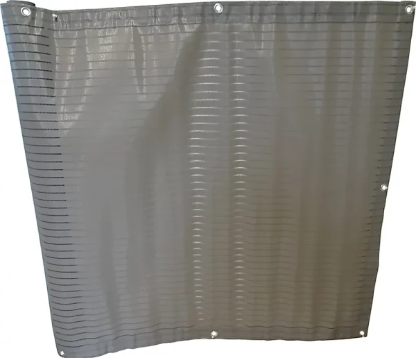 mode Castorama Brise Vue Gris 2 X H.1,5 M 1