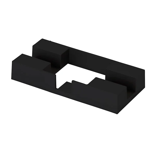 guranteed de qualité Castorama Cache Platine Rectangulaire Plastique GoodHome Neva RAL 7021 Anthracite 15,5 X 8 X H.3 Cm 1