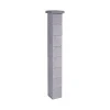 De super promotions disponibles Castorama Elément De Pilier 20 X 20 Cm Gris 5