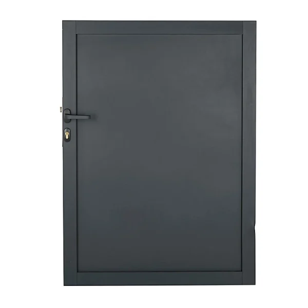 fashion pas cher Castorama Portillon Neva Anthracite 93 X H.128 Cm 1