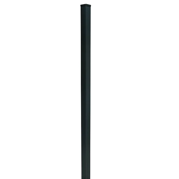 en ligne officielle Castorama Poteau Aluminium Neva Anthracite H.139 Cm (sans Base) 1